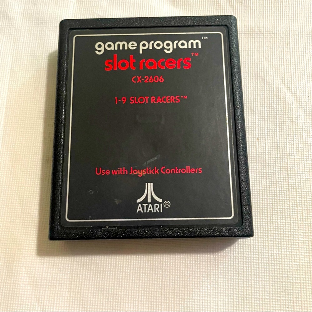 ☘️2/$20☘️ Atari 2600 game - Slot Racers